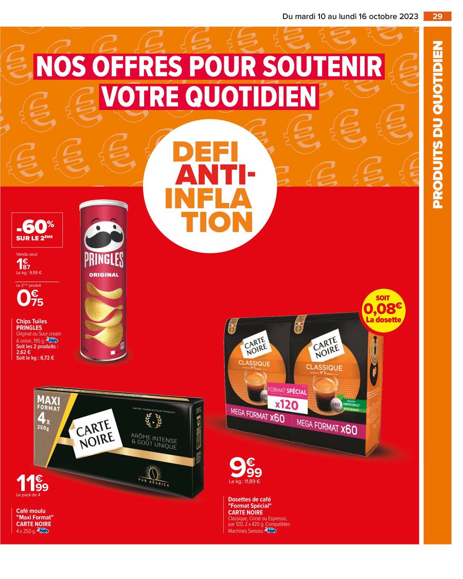 Catalogue Carrefour 10 – 16 Octobre 2023 Page 31