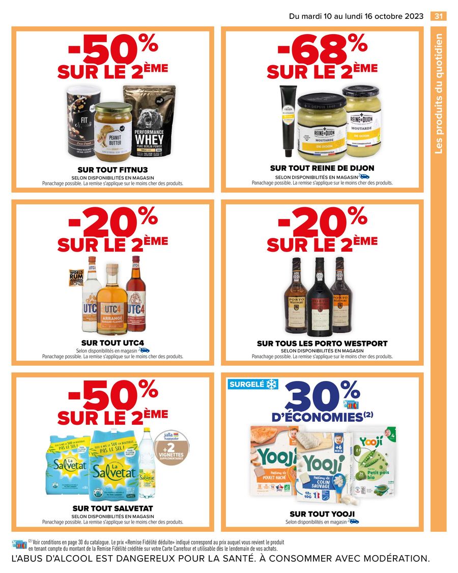 Catalogue Carrefour 10 – 16 Octobre 2023 Page 33