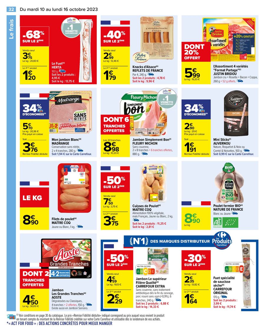 Catalogue Carrefour 10 – 16 Octobre 2023 Page 34