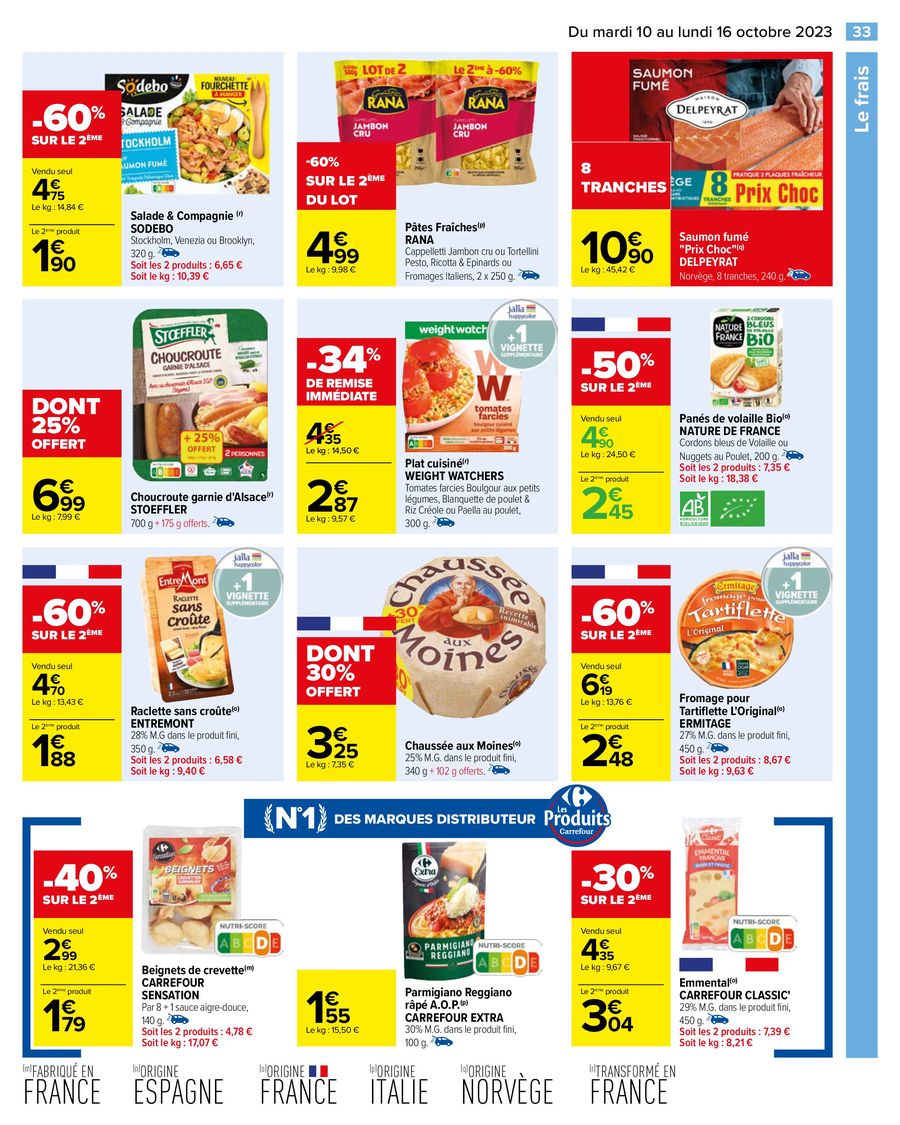 Catalogue Carrefour 10 – 16 Octobre 2023 Page 35