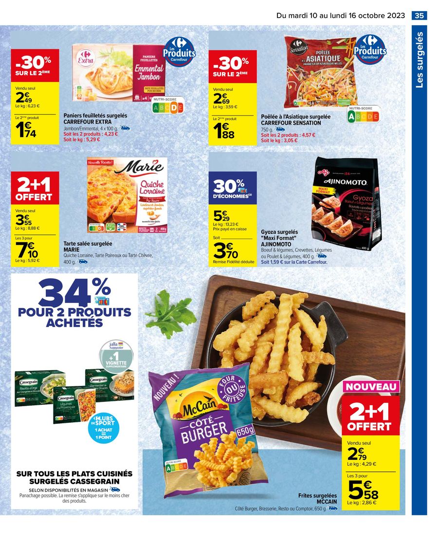 Catalogue Carrefour 10 – 16 Octobre 2023 Page 37