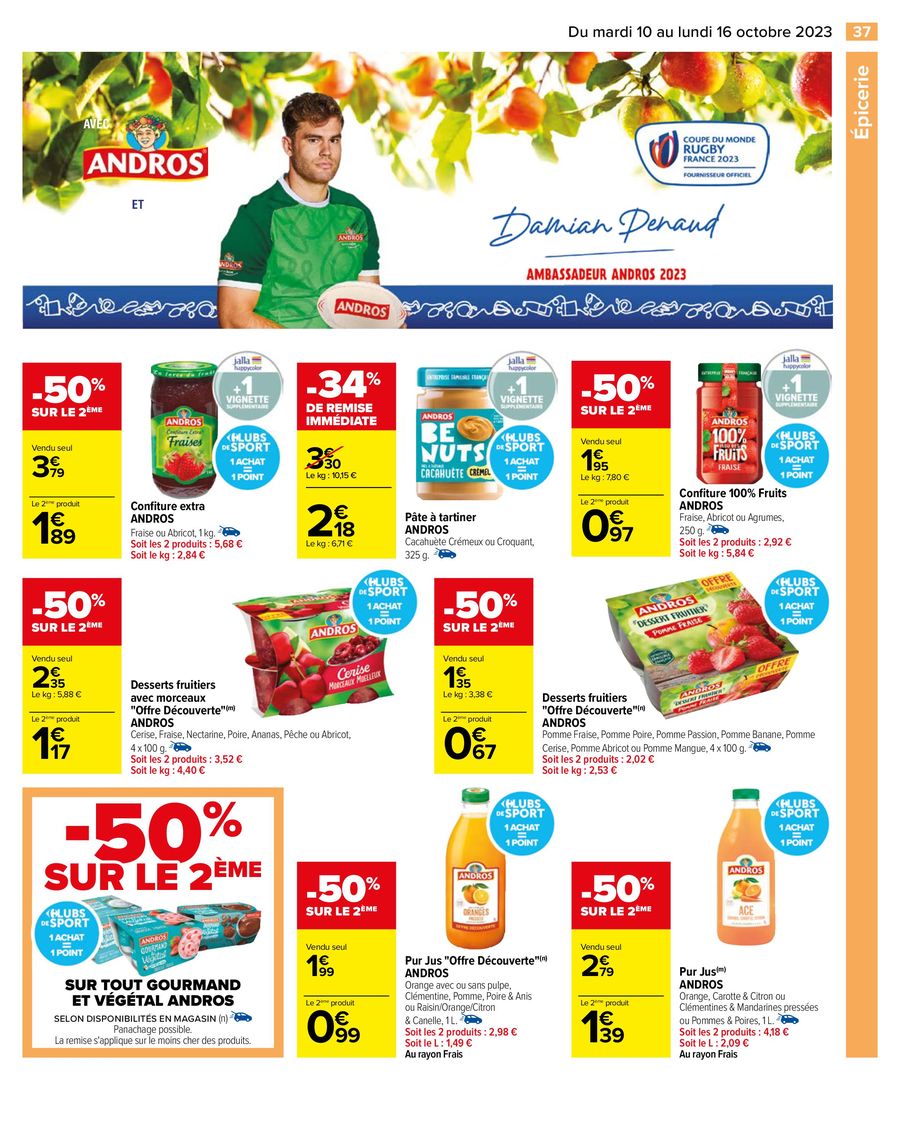 Catalogue Carrefour 10 – 16 Octobre 2023 Page 39