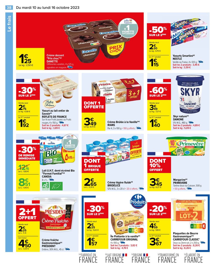 Catalogue Carrefour 10 – 16 Octobre 2023 Page 40
