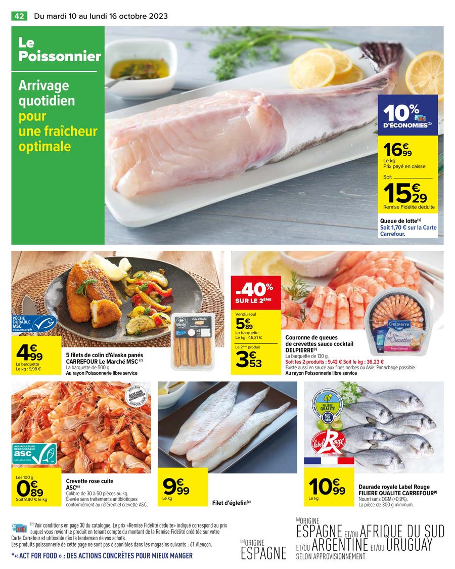 Catalogue Carrefour 10 – 16 Octobre 2023 Page 44