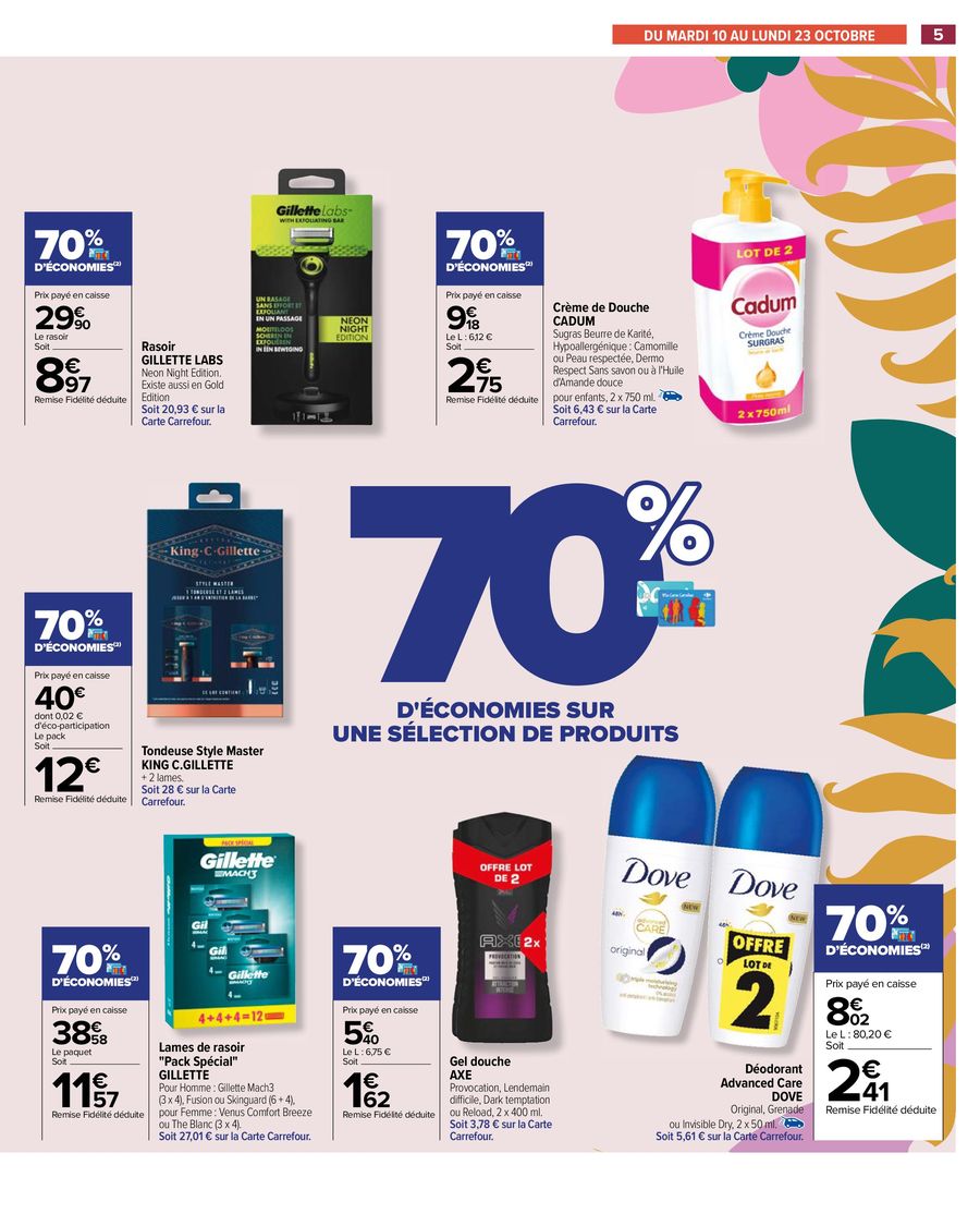 Catalogue Carrefour 10 – 16 Octobre 2023 Page 7