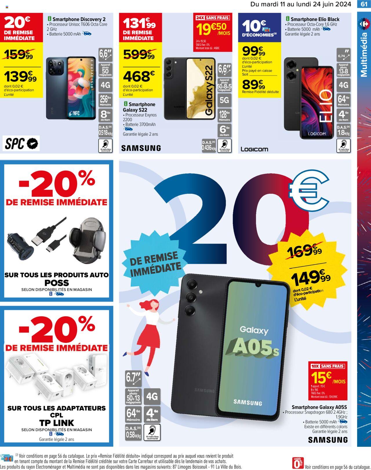 Catalogue Carrefour 11 – 24 Juin 2024 Page 65