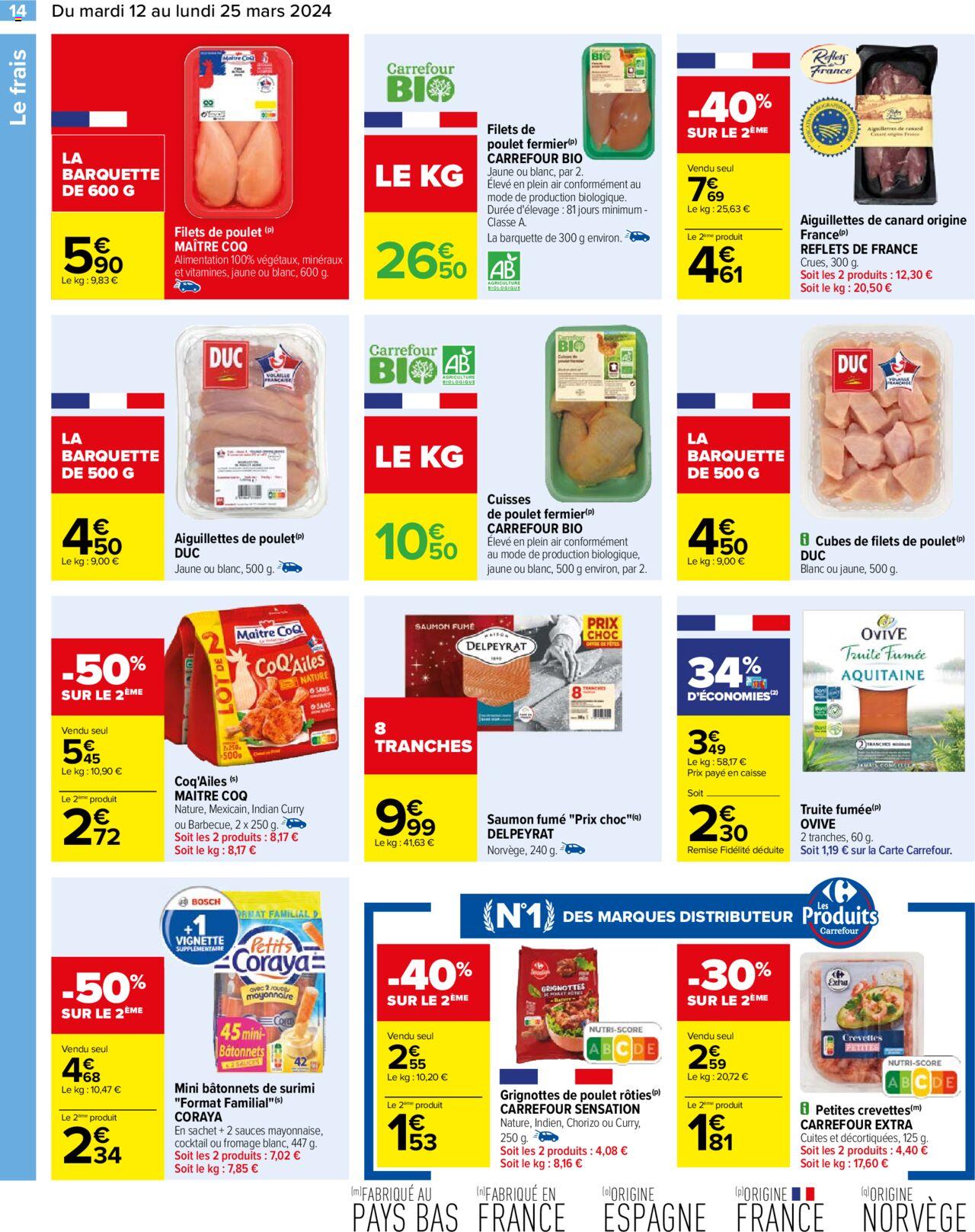 Catalogue Carrefour 12 – 25 Mars 2024 Page 16