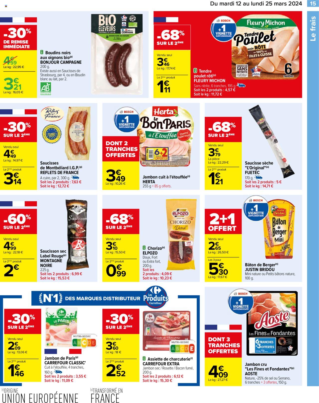 Catalogue Carrefour 12 – 25 Mars 2024 Page 17
