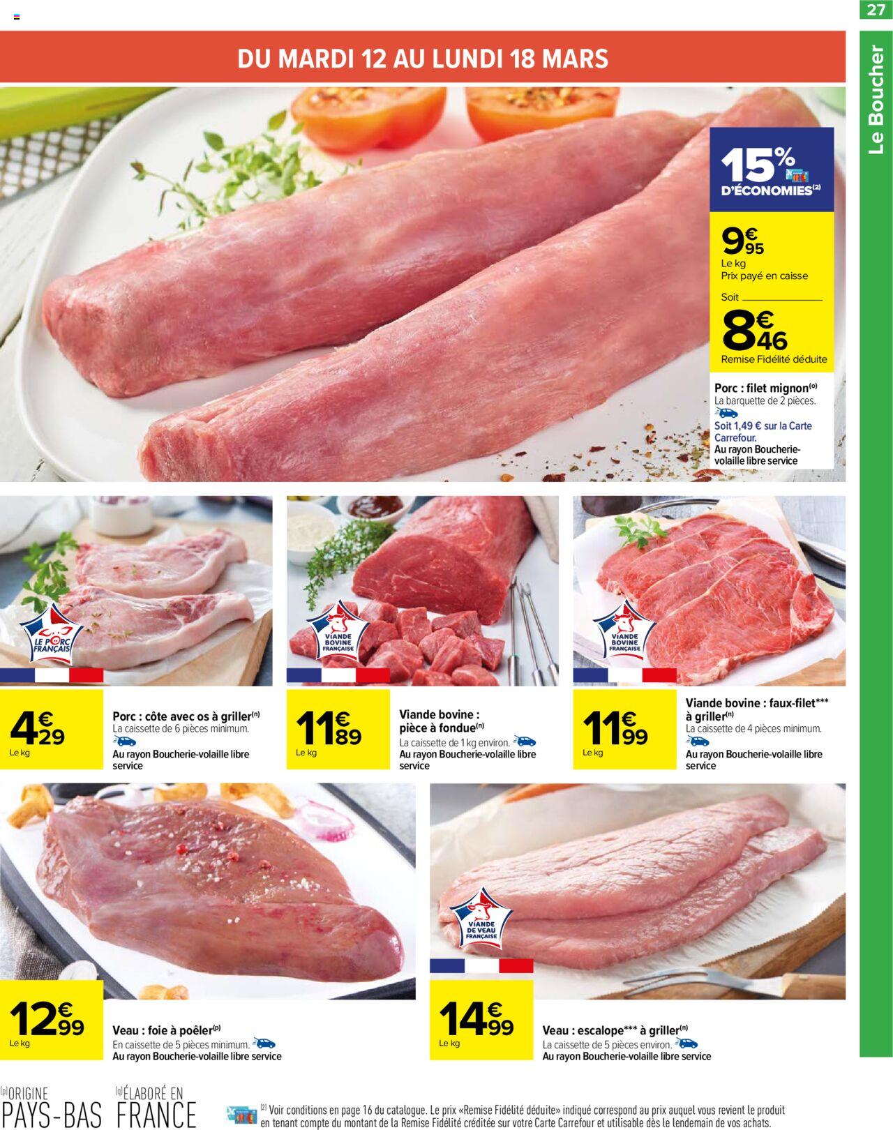 Catalogue Carrefour 12 – 25 Mars 2024 Page 29