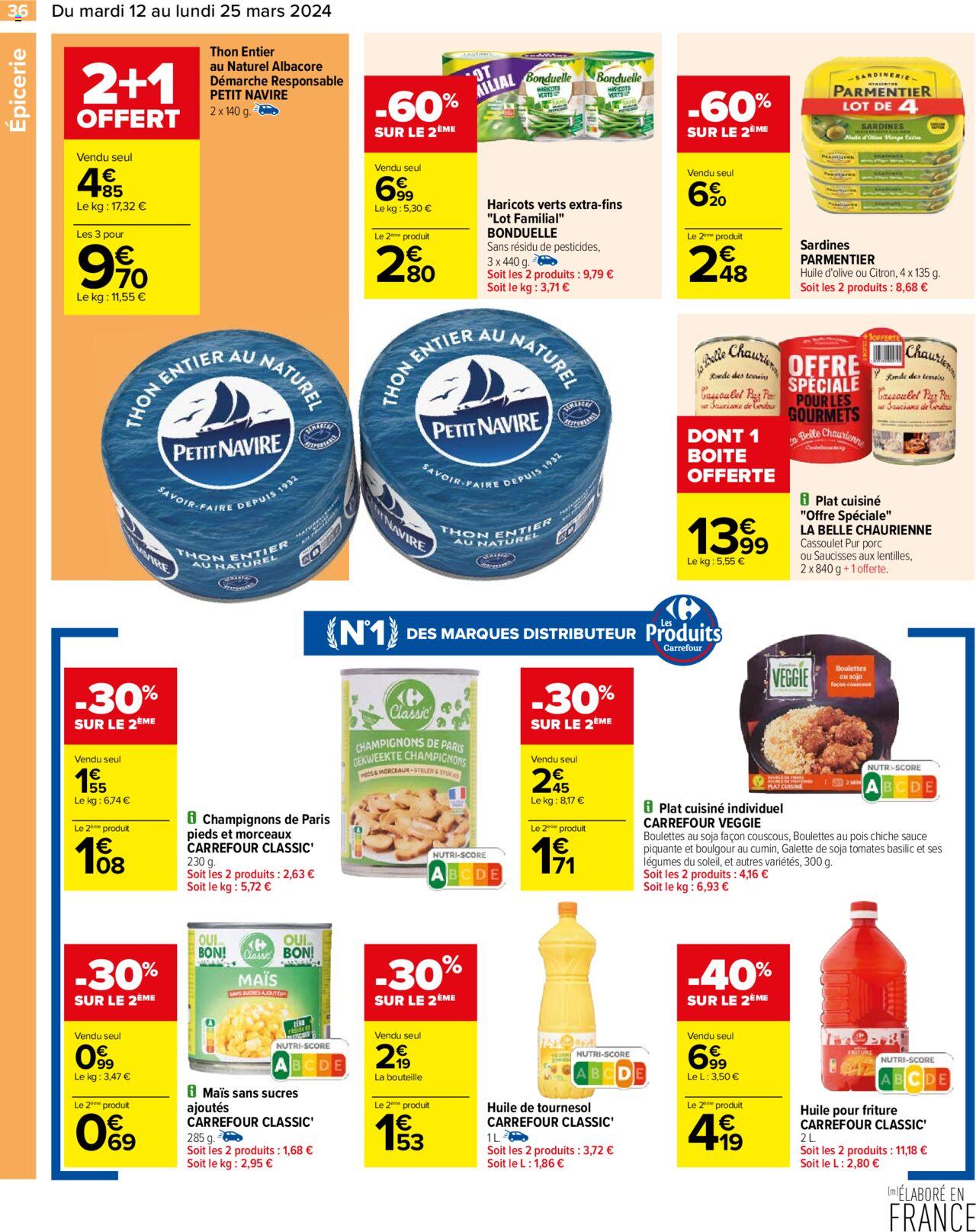 Catalogue Carrefour 12 – 25 Mars 2024 Page 38