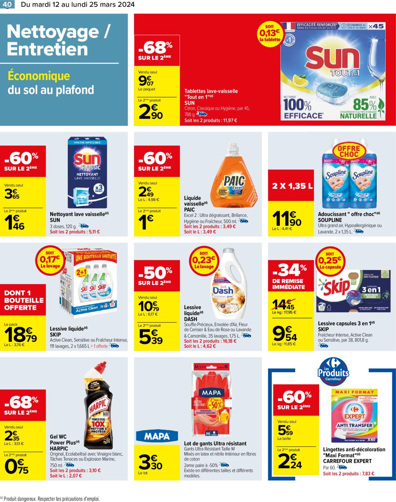 Catalogue Carrefour 12 – 25 Mars 2024 Page 42