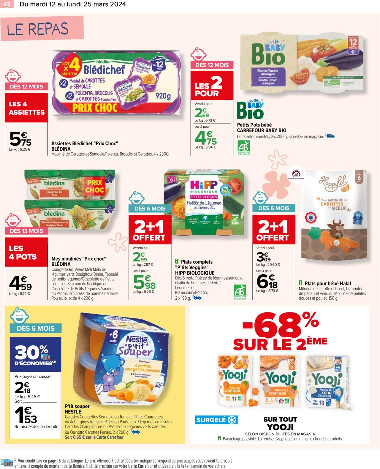 Catalogue Carrefour 12 – 25 Mars 2024 Page 44