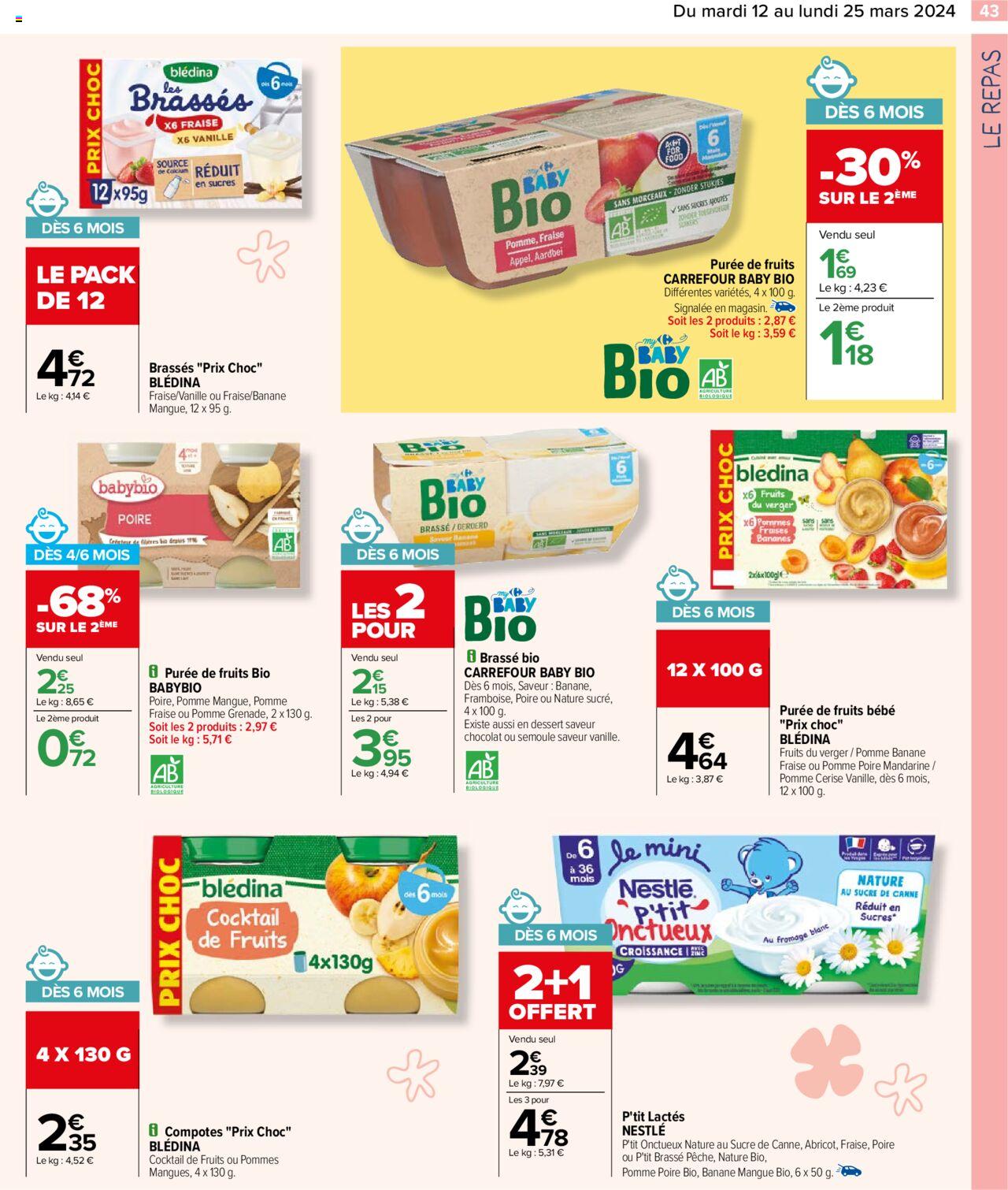Catalogue Carrefour 12 – 25 Mars 2024 Page 45