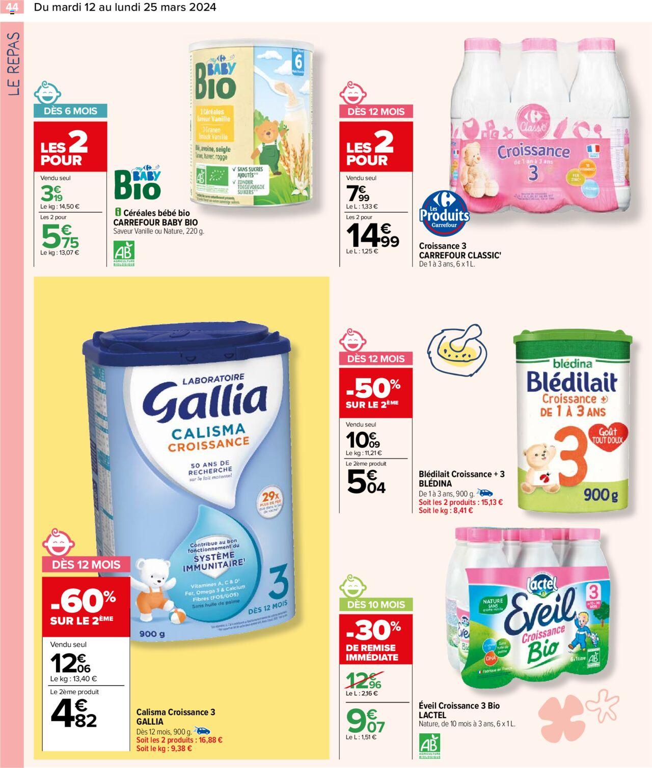 Catalogue Carrefour 12 – 25 Mars 2024 Page 46