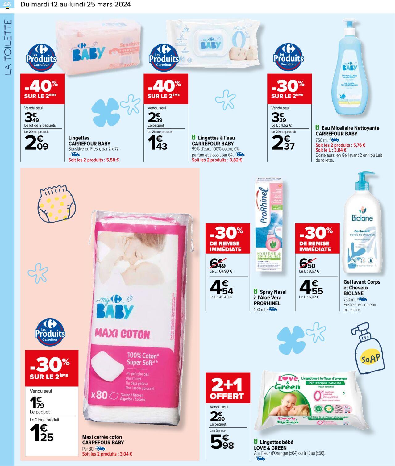 Catalogue Carrefour 12 – 25 Mars 2024 Page 48