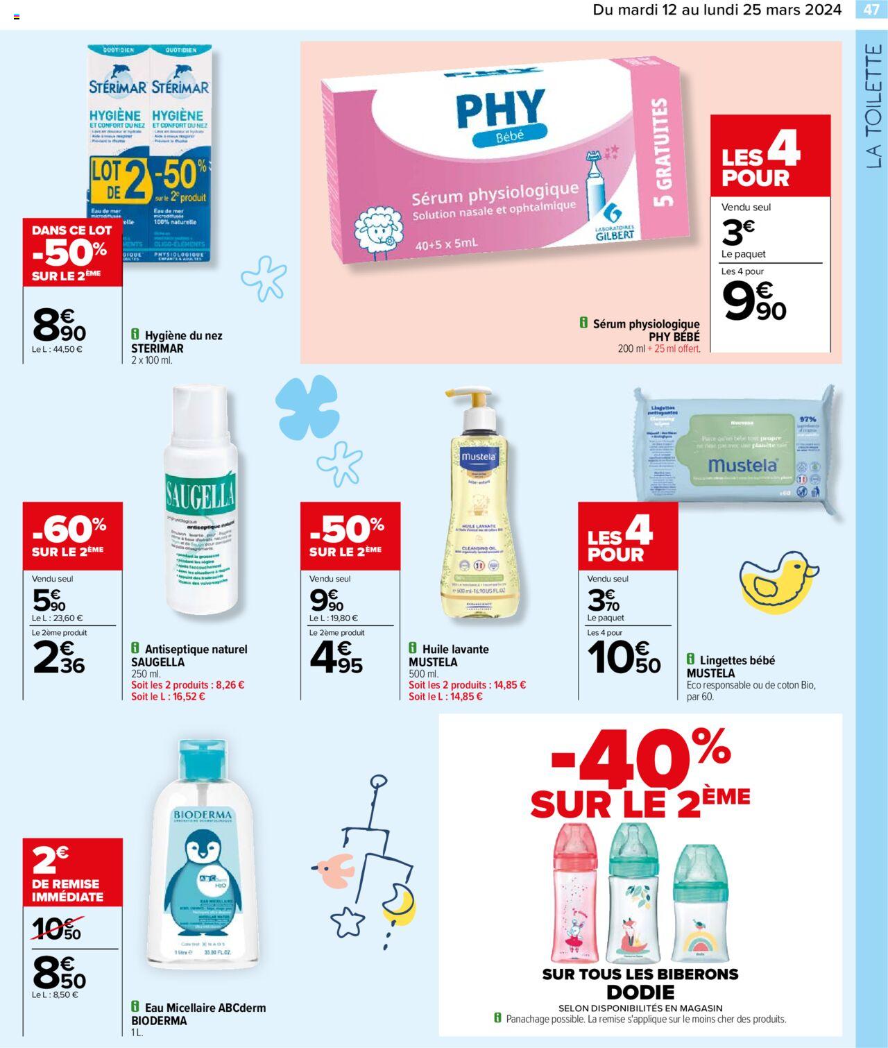Catalogue Carrefour 12 – 25 Mars 2024 Page 49