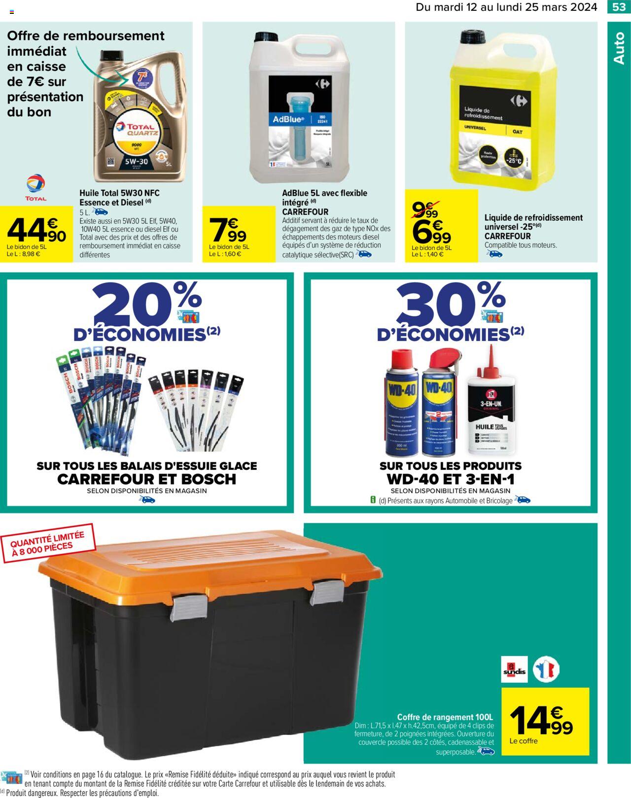 Catalogue Carrefour 12 – 25 Mars 2024 Page 55