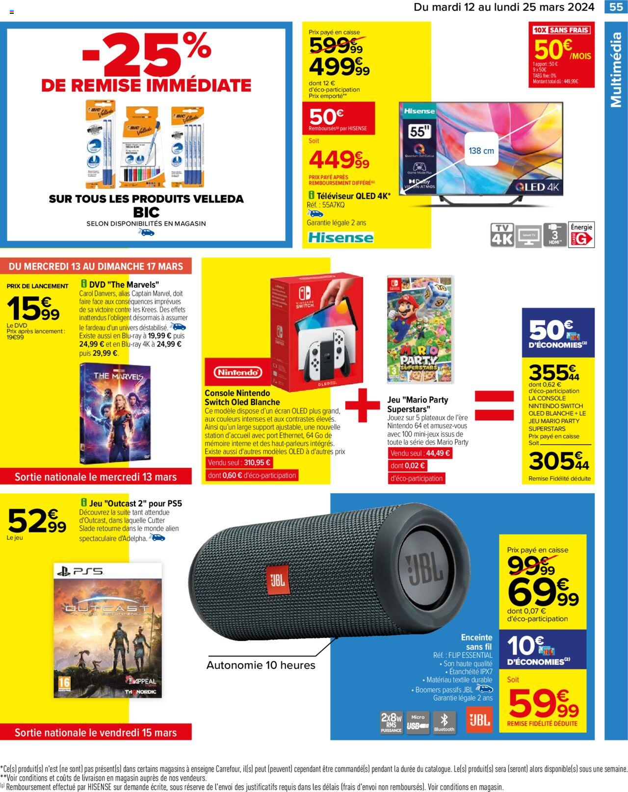 Catalogue Carrefour 12 – 25 Mars 2024 Page 57