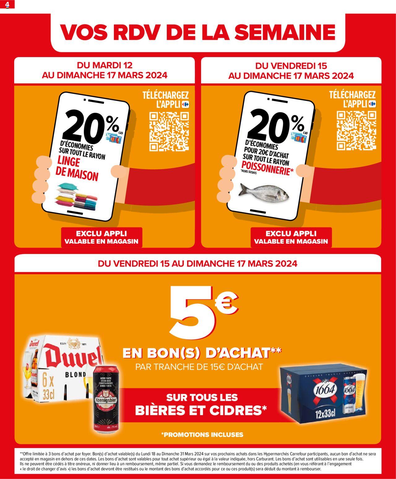 Catalogue Carrefour 12 – 25 Mars 2024 Page 6