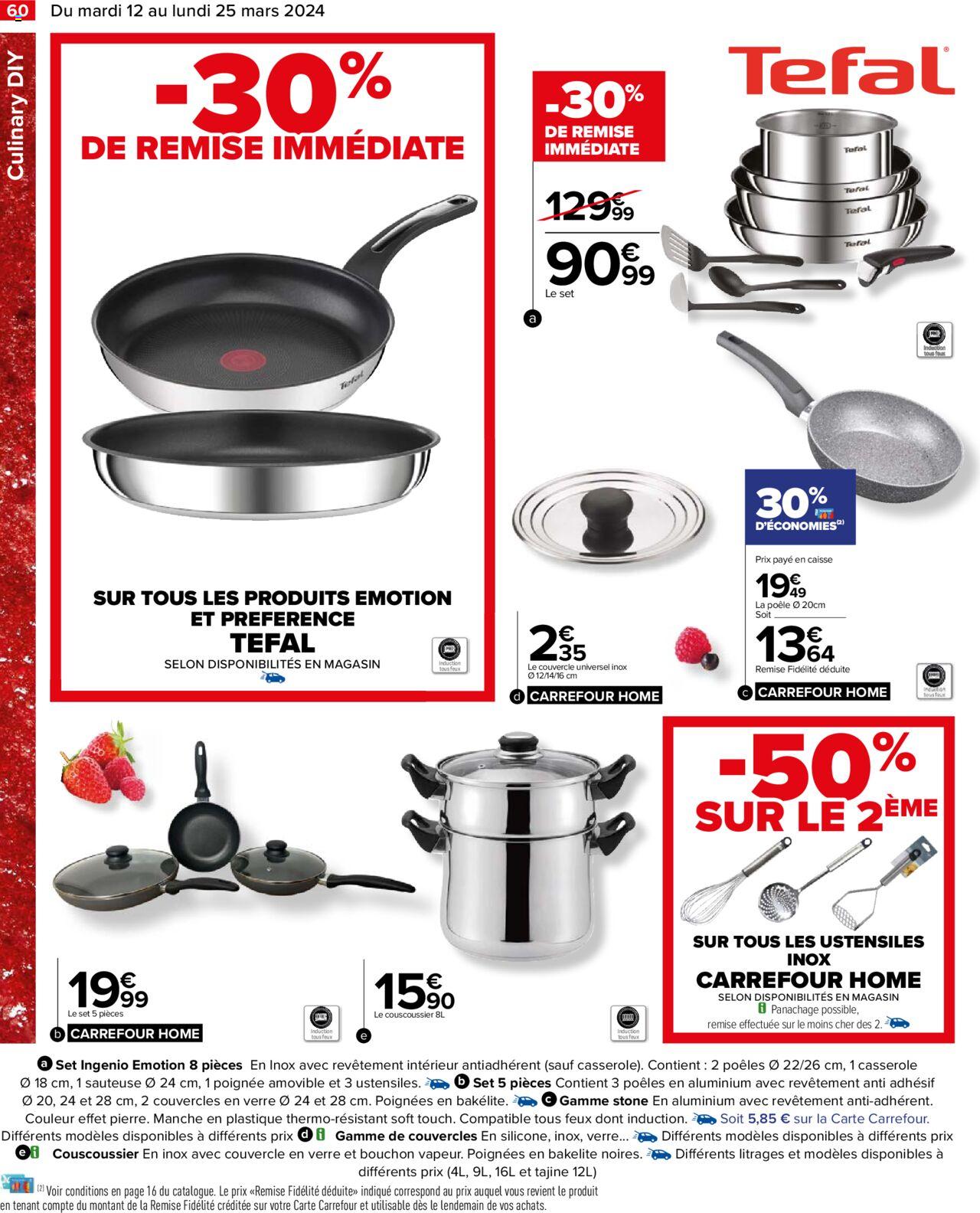 Catalogue Carrefour 12 – 25 Mars 2024 Page 62