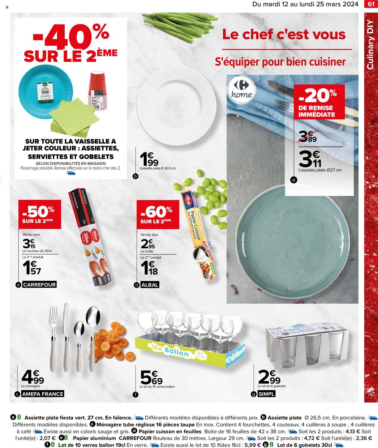 Catalogue Carrefour 12 – 25 Mars 2024 Page 63