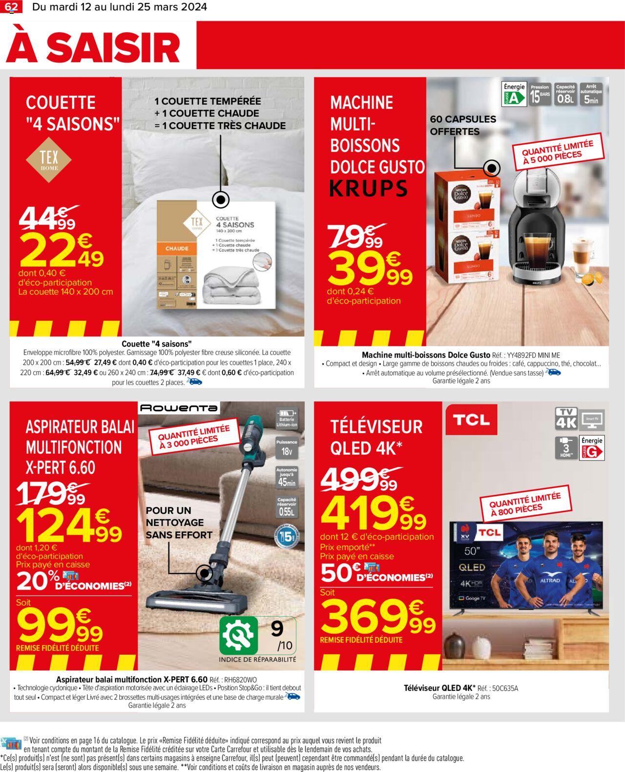 Catalogue Carrefour 12 – 25 Mars 2024 Page 64