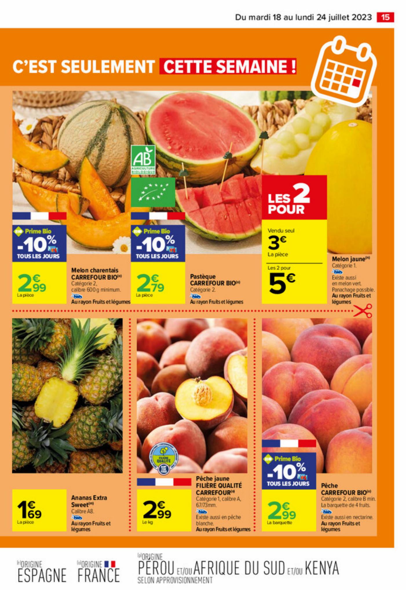 Catalogue Carrefour 13 – 24 Juillet 2023 Page 21