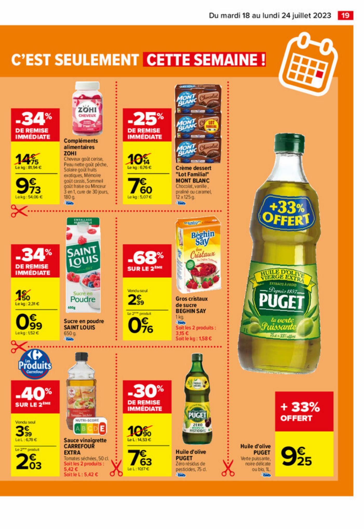 Catalogue Carrefour 13 – 24 Juillet 2023 Page 27