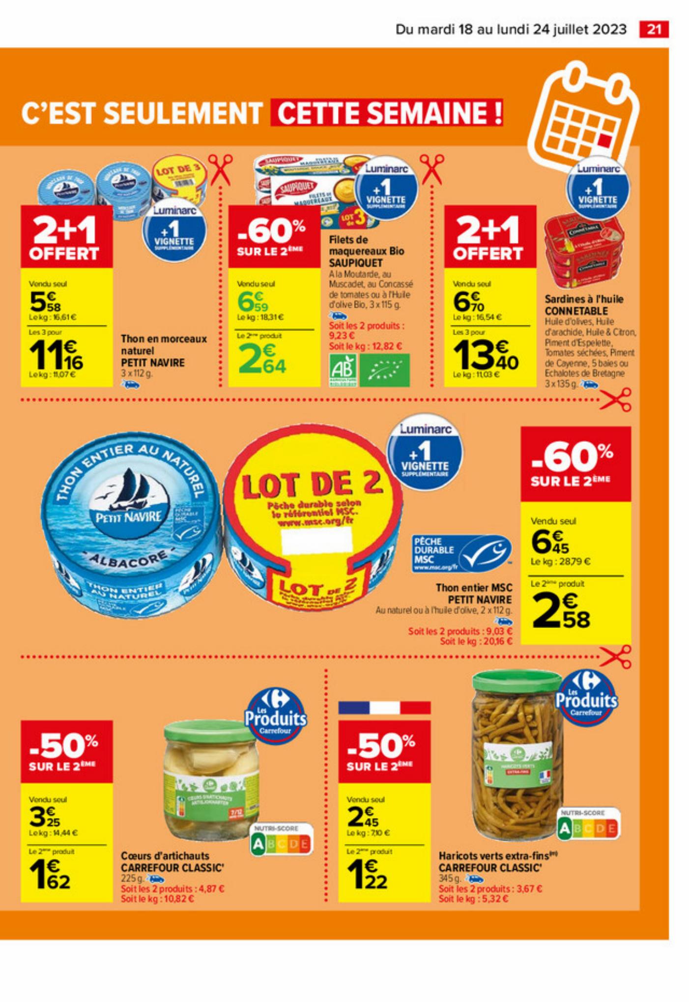 Catalogue Carrefour 13 – 24 Juillet 2023 Page 29