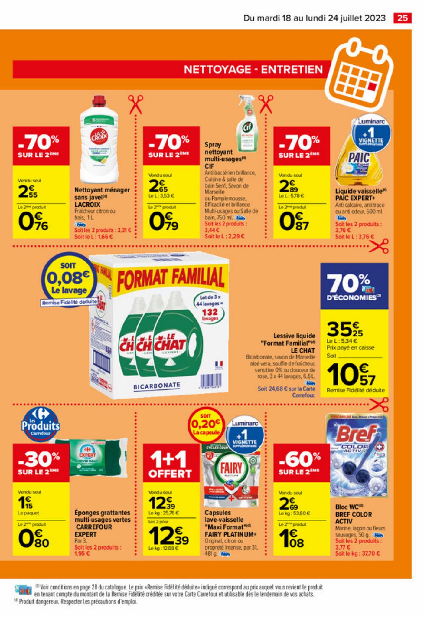 Catalogue Carrefour 13 – 24 Juillet 2023 Page 33
