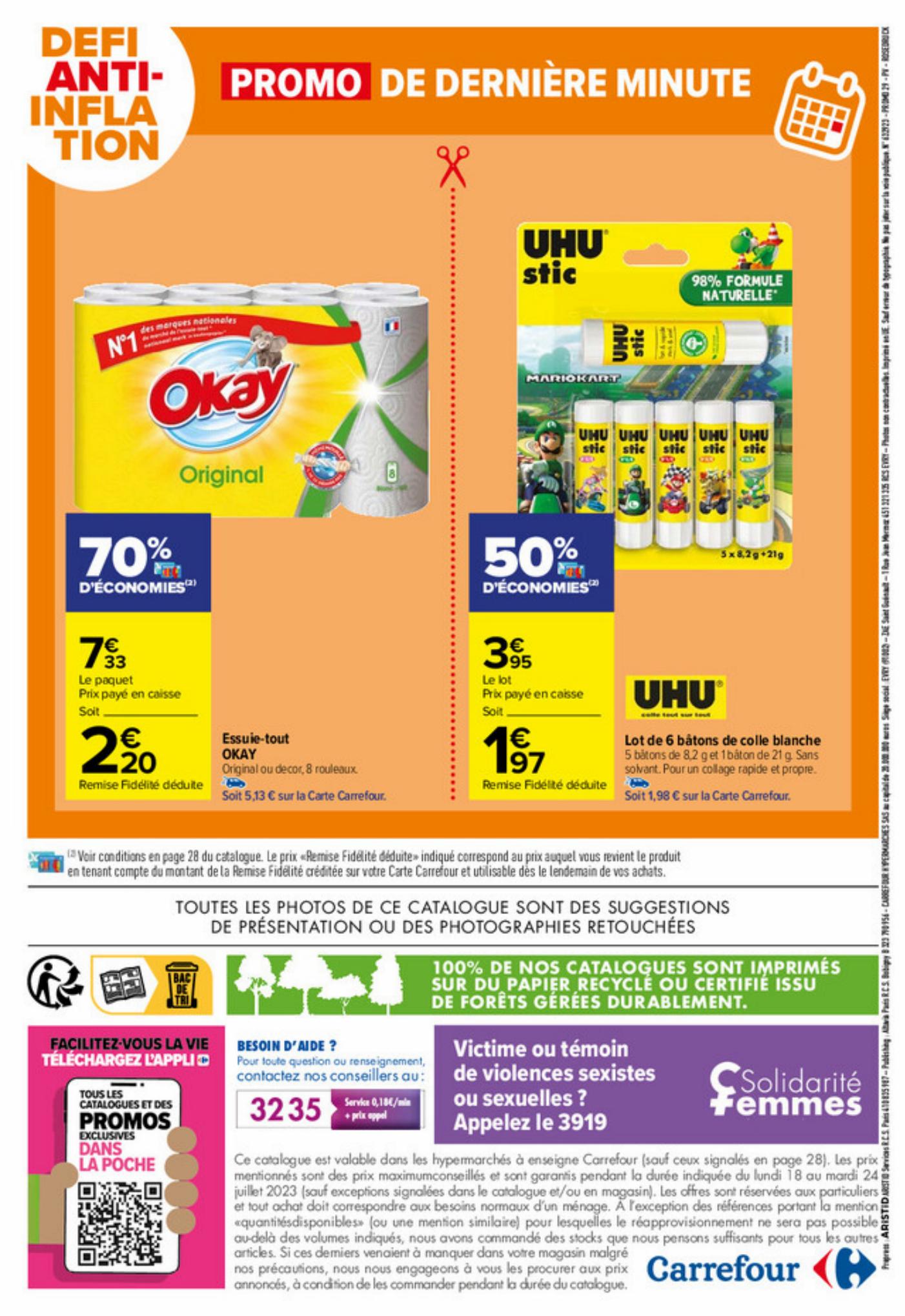 Catalogue Carrefour 13 – 24 Juillet 2023 Page 48