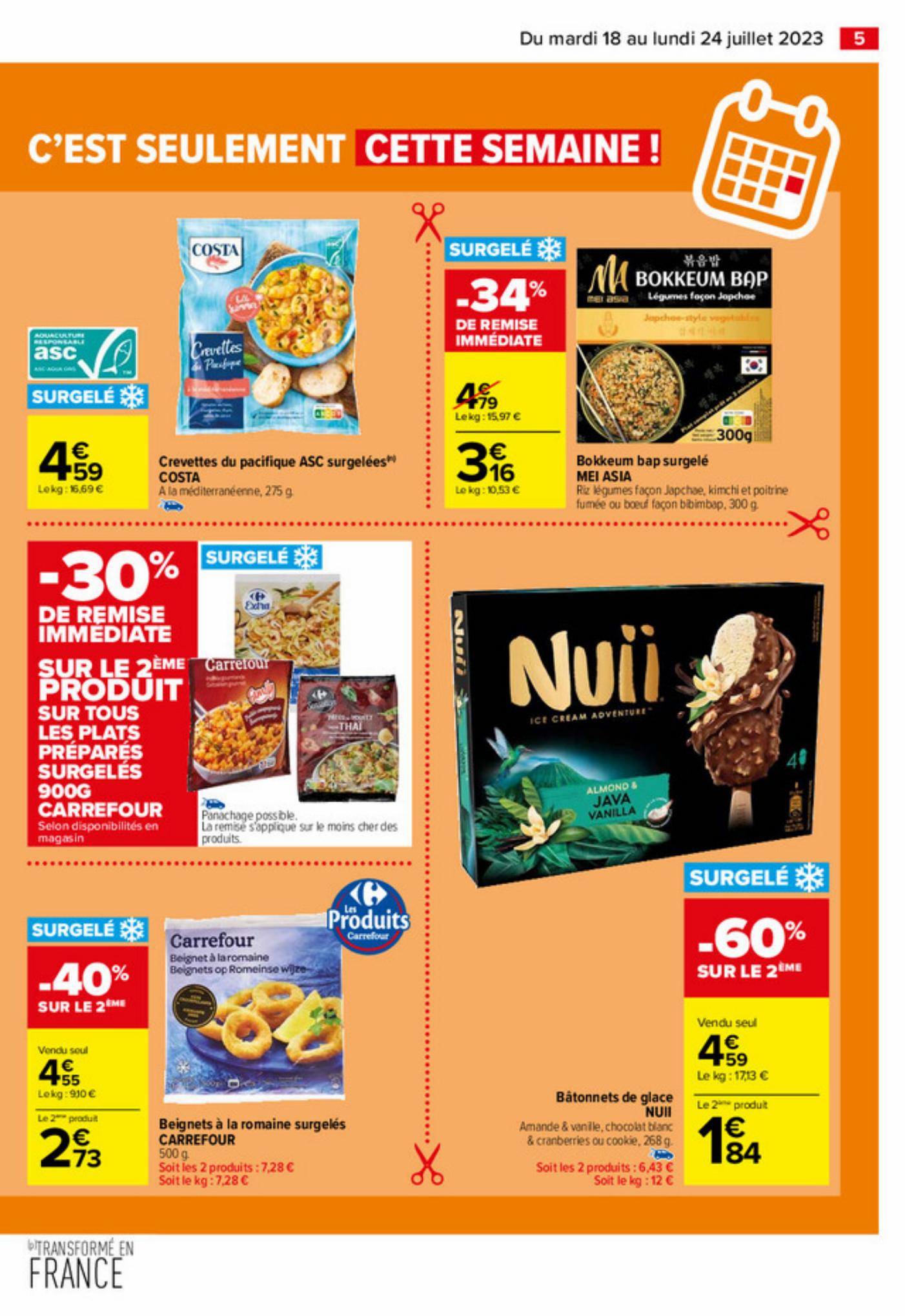 Catalogue Carrefour 13 – 24 Juillet 2023 Page 9