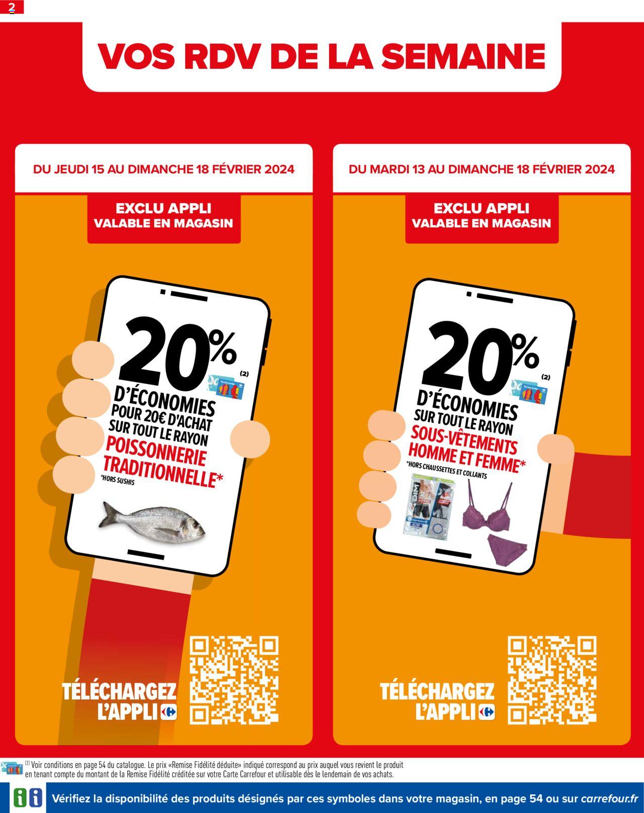Catalogue Carrefour 13 – 26 Février 2024 Page 4