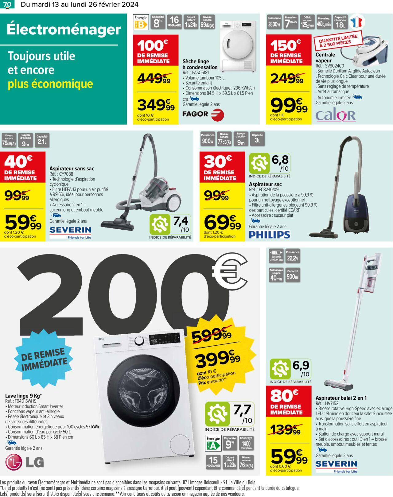 Catalogue Carrefour 13 – 26 Février 2024 Page 72