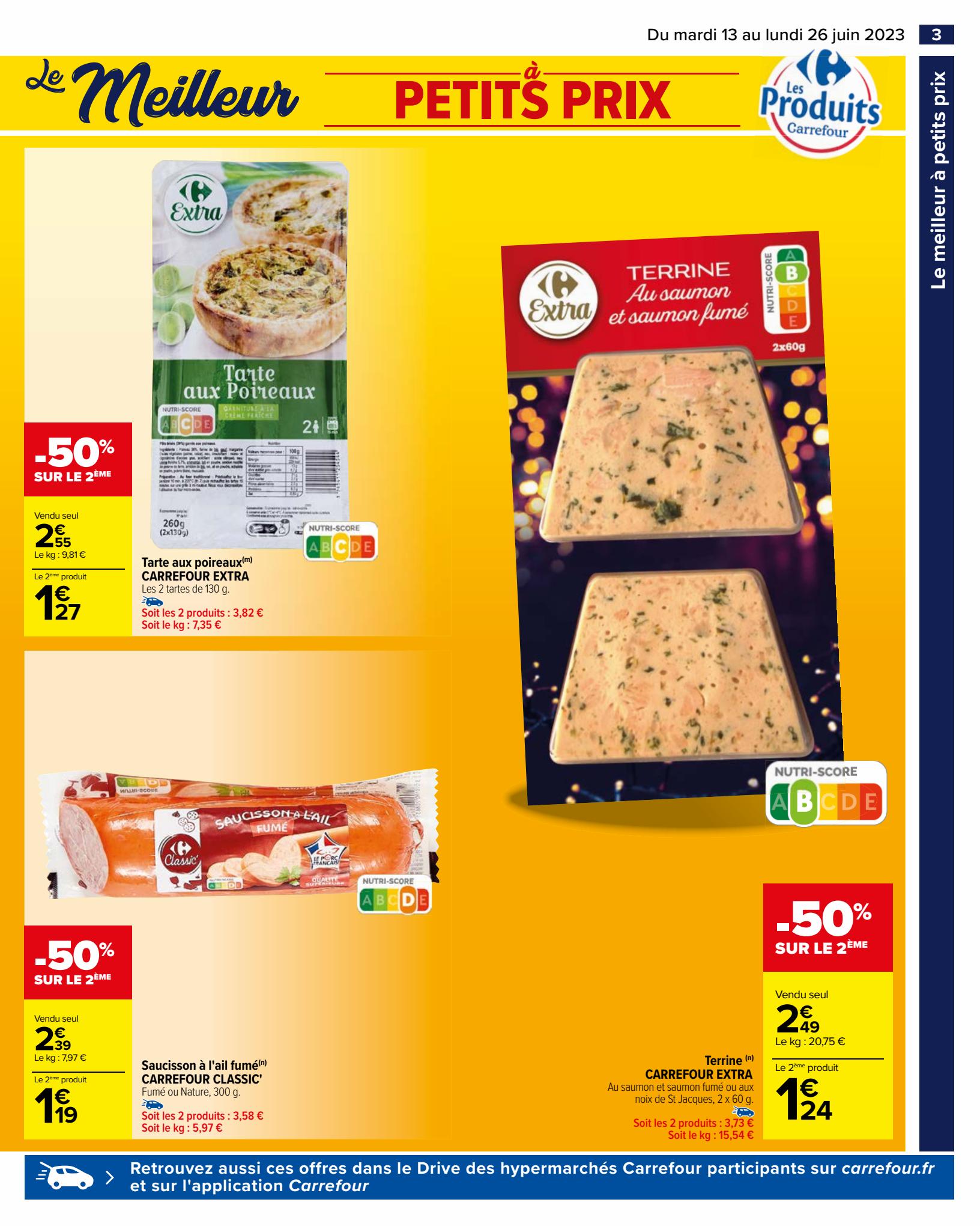 Catalogue Carrefour 13 – 26 Juin 2023 Page 3