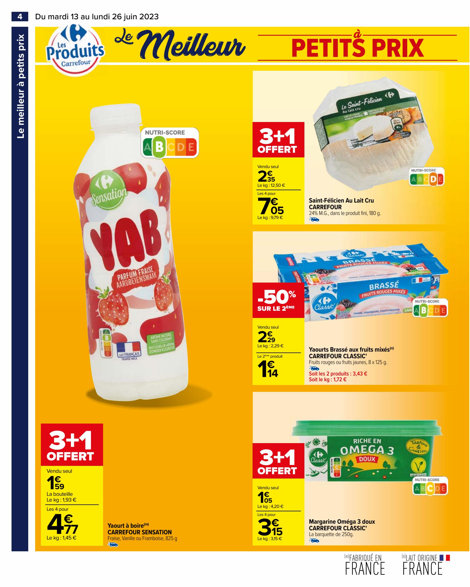 Catalogue Carrefour 13 – 26 Juin 2023 Page 4