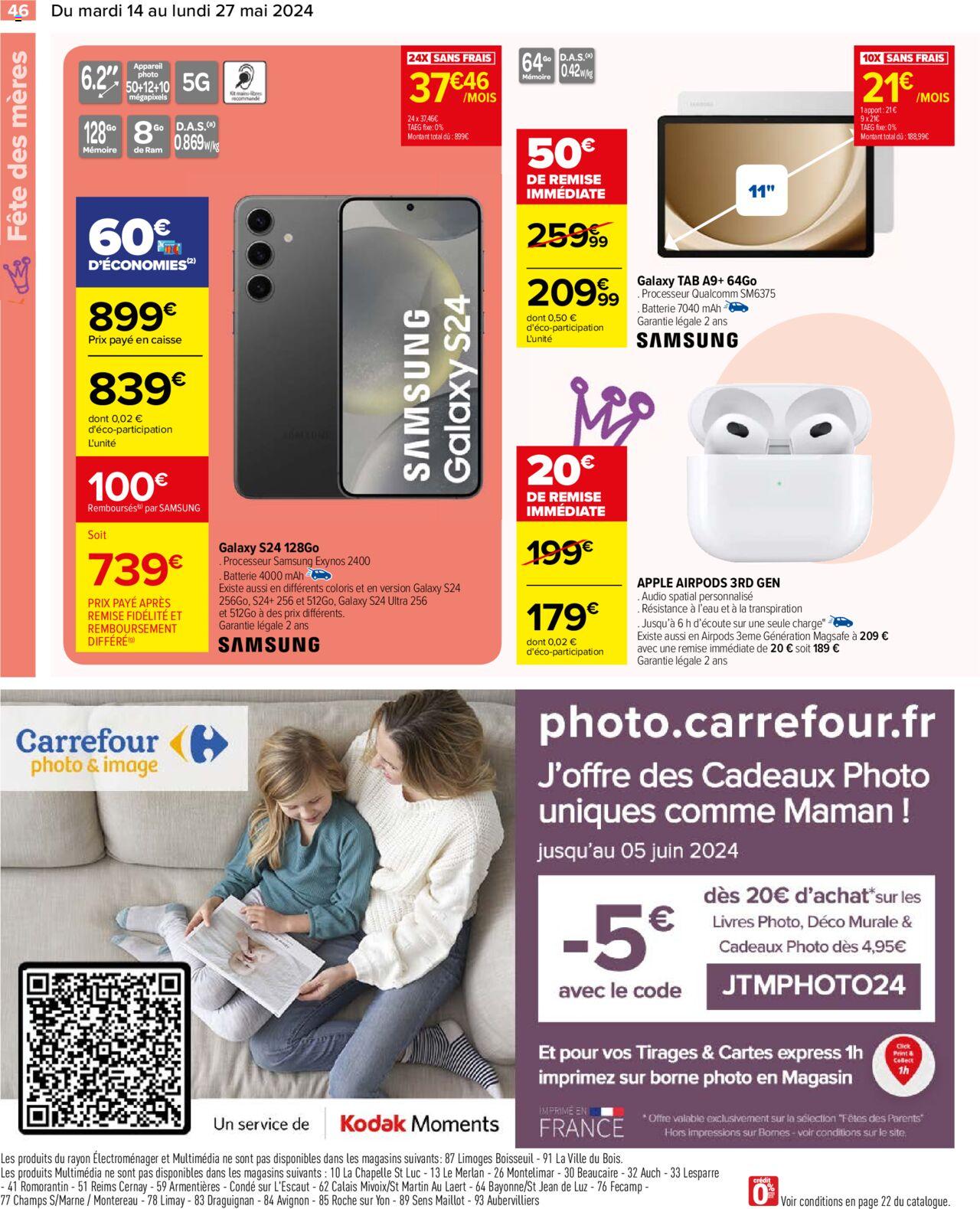 Catalogue Carrefour 14 – 27 Mai 2024 Page 48
