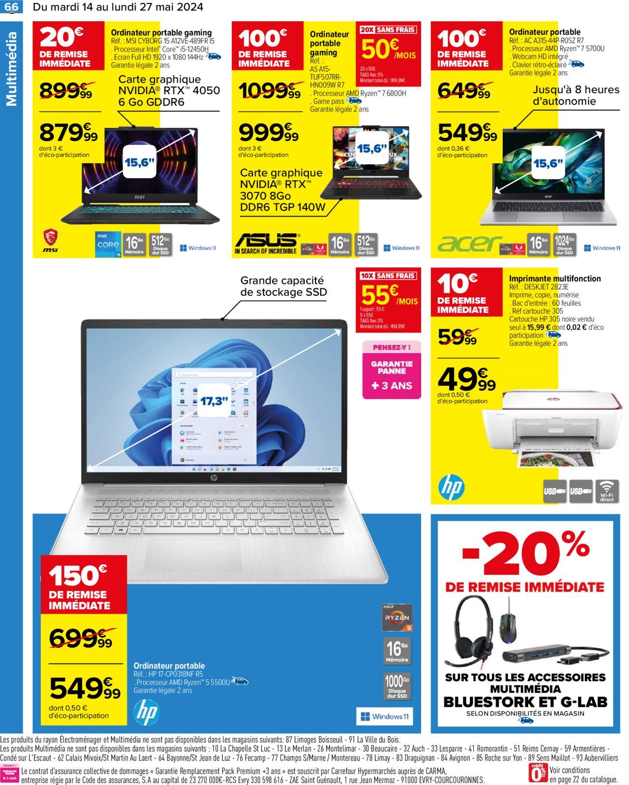 Catalogue Carrefour 14 – 27 Mai 2024 Page 68