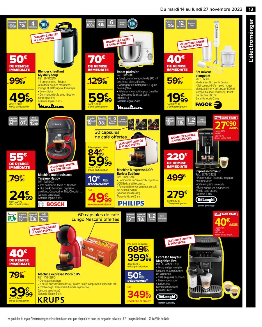 Catalogue Carrefour 14 – 27 Novembre 2023 Page 15