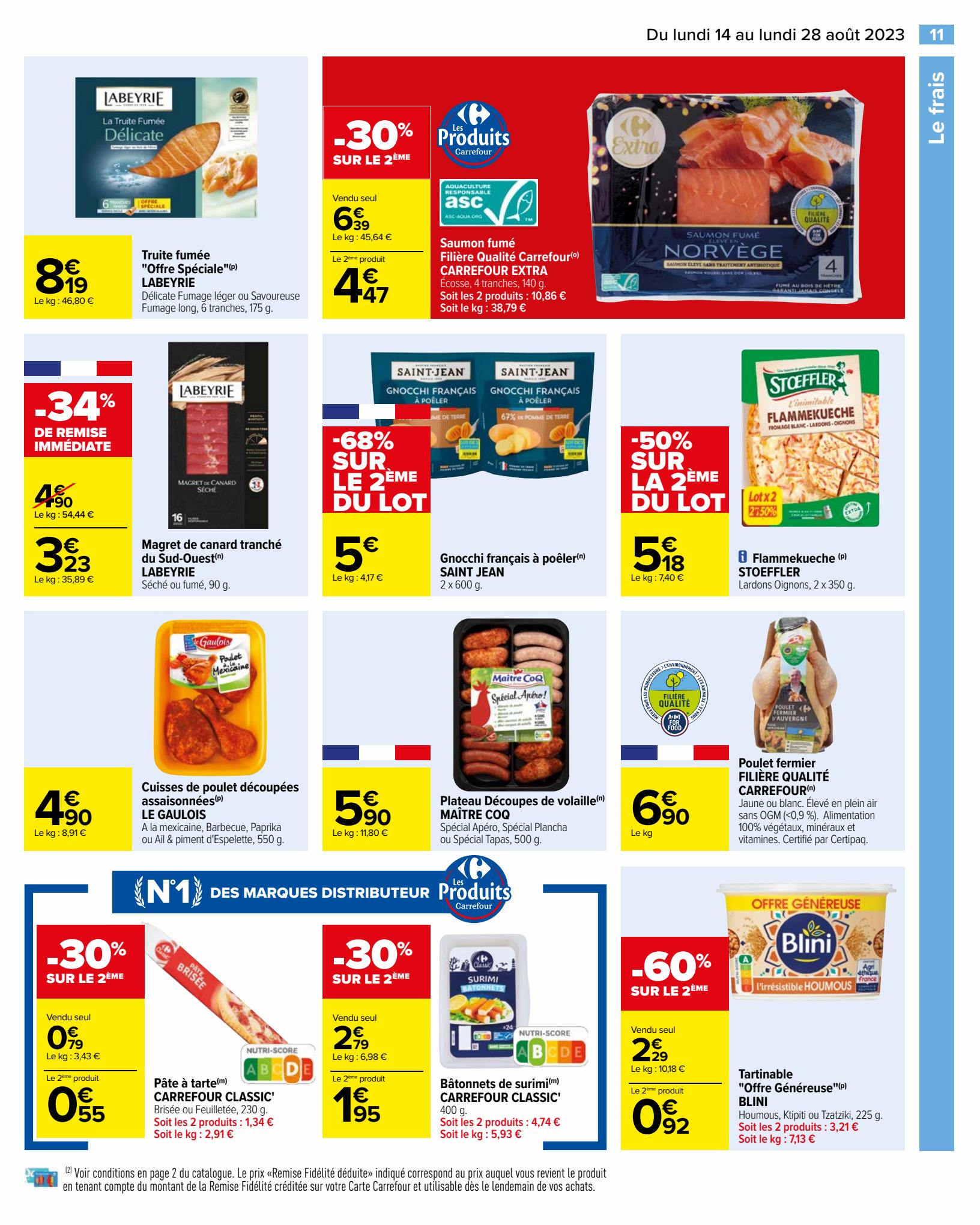 Catalogue Carrefour 14 – 28 Août 2023 Page 13