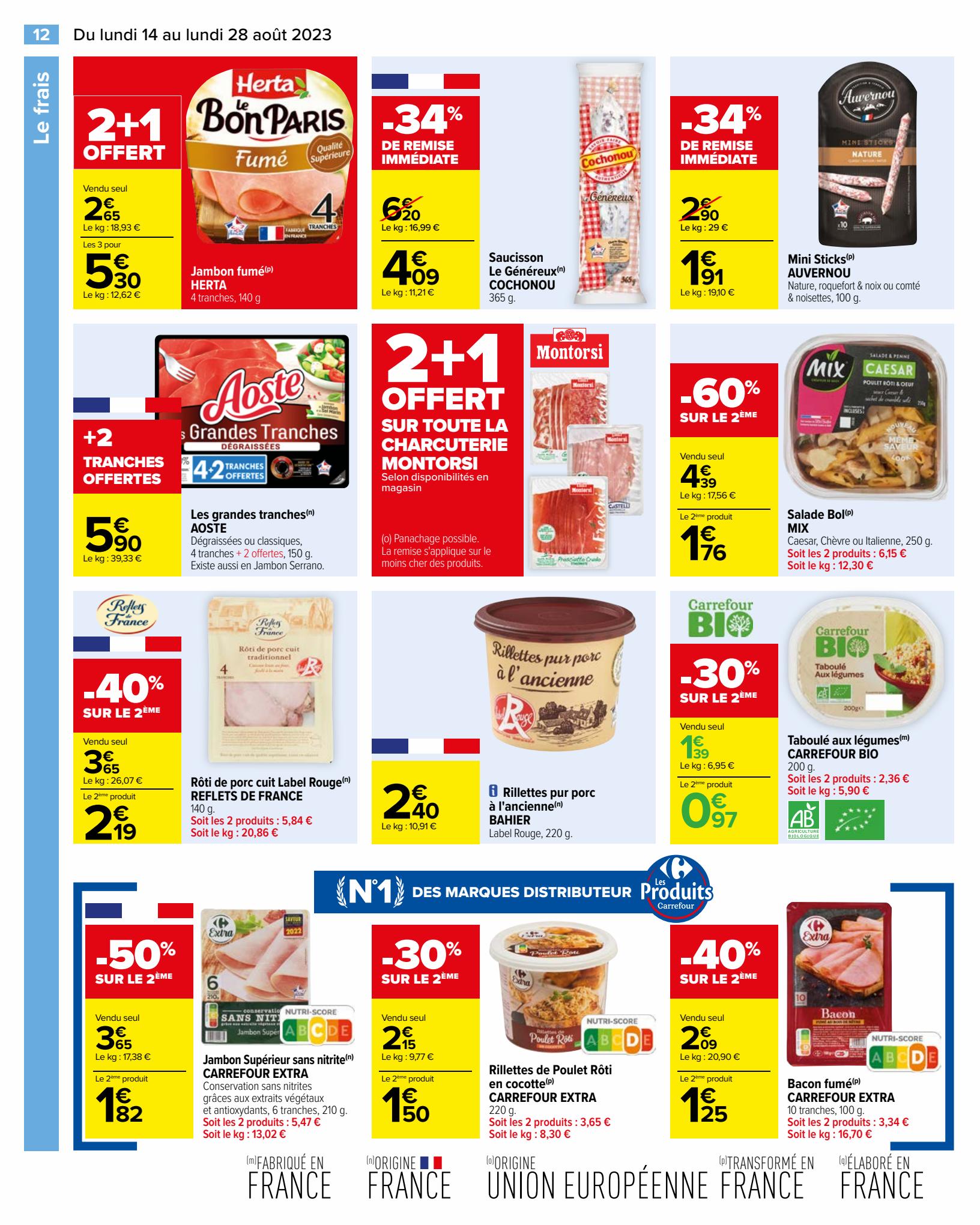 Catalogue Carrefour 14 – 28 Août 2023 Page 14