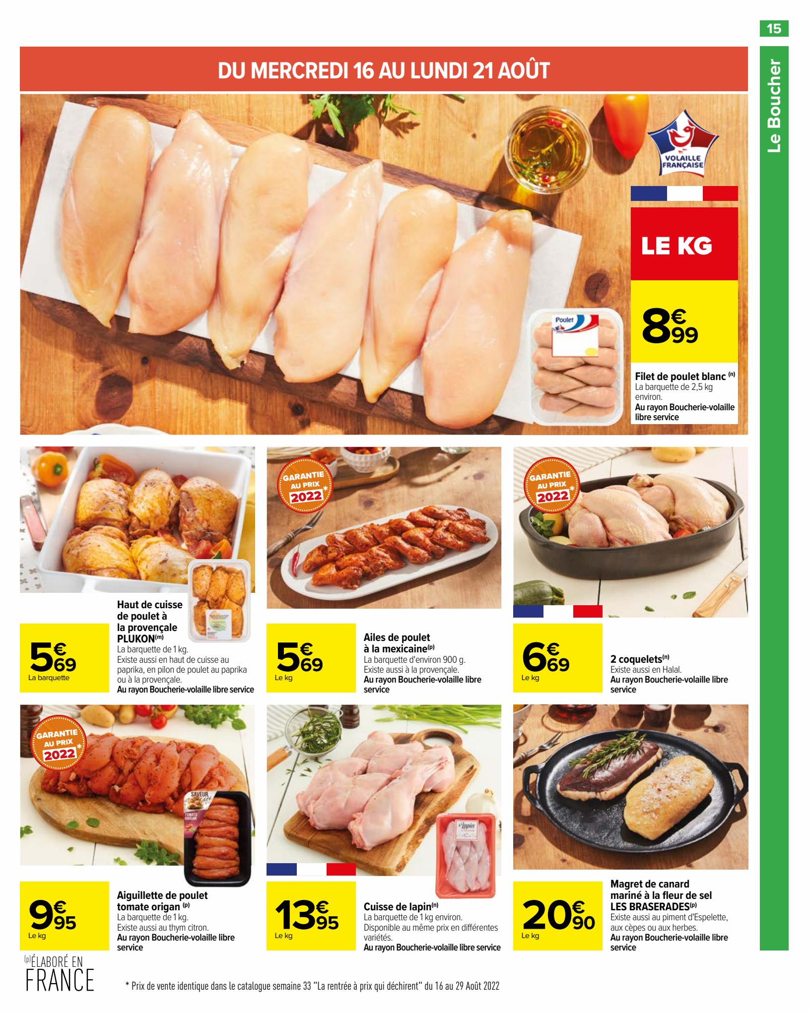 Catalogue Carrefour 14 – 28 Août 2023 Page 17