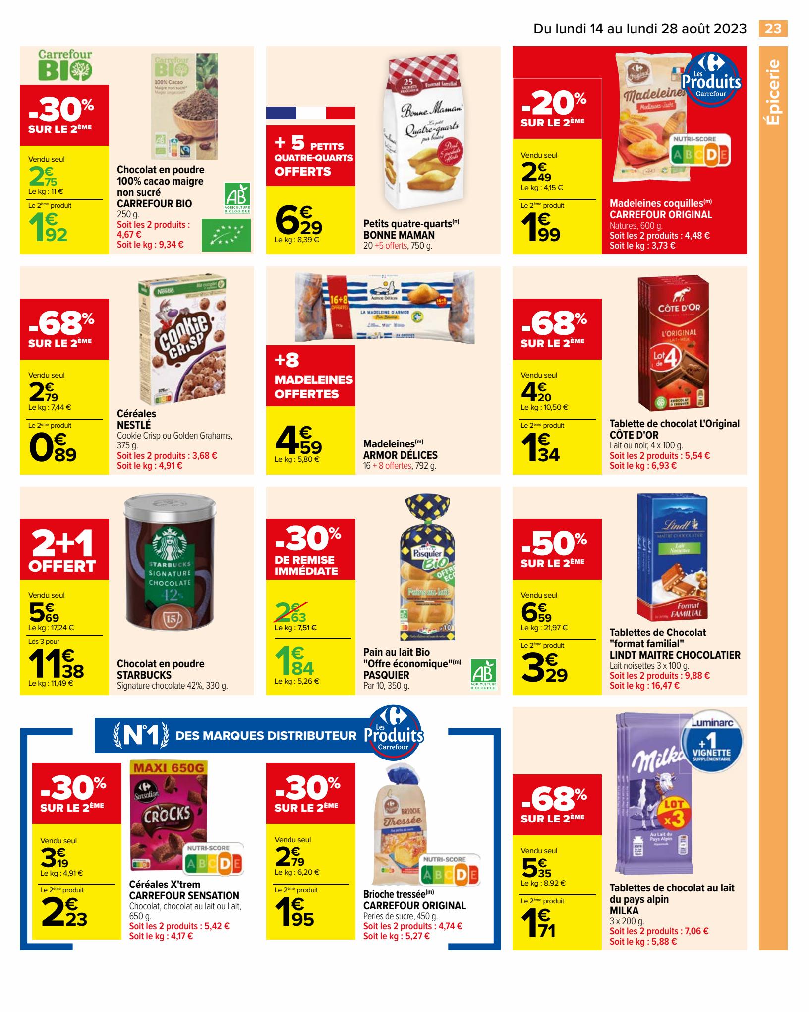 Catalogue Carrefour 14 – 28 Août 2023 Page 27