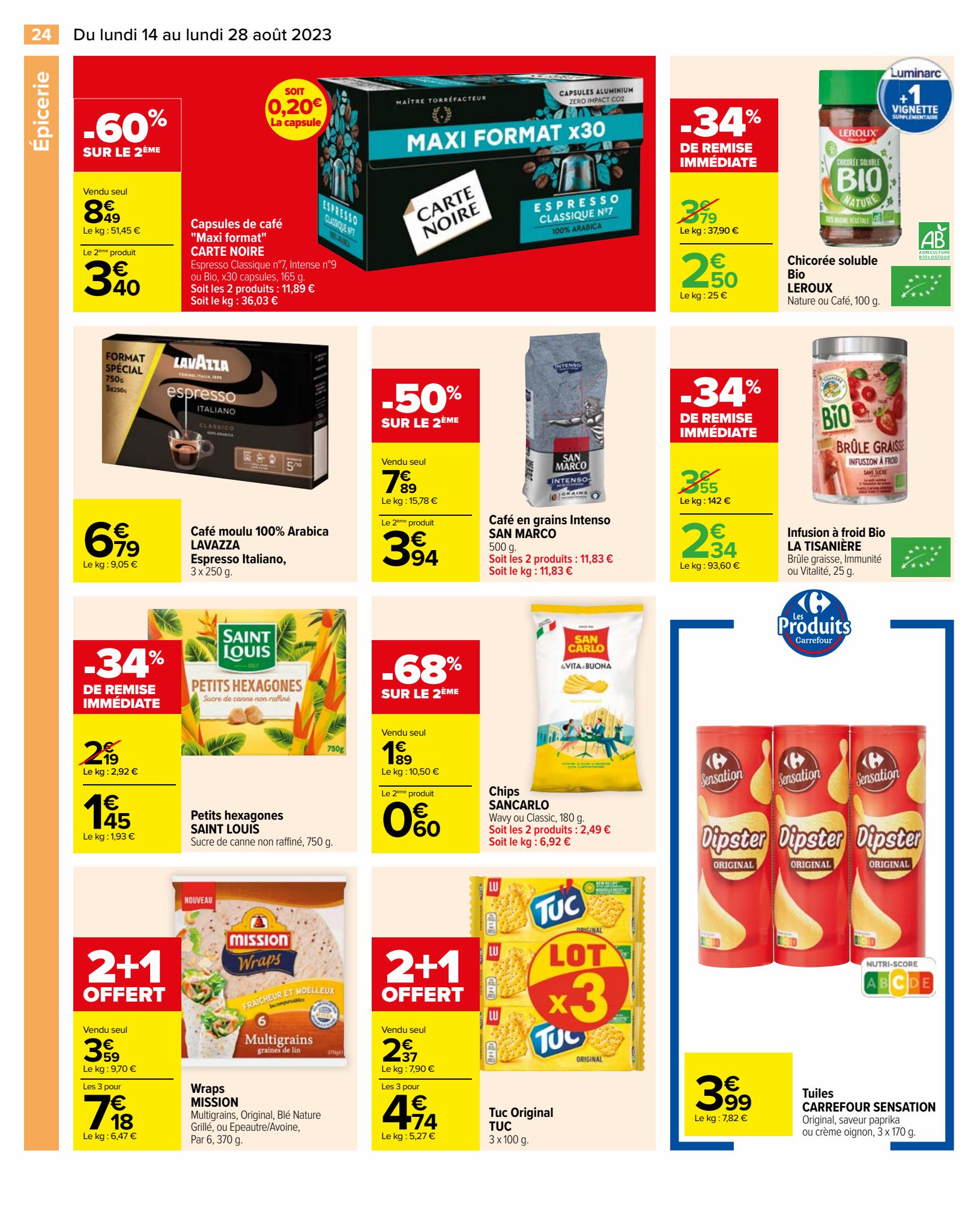 Catalogue Carrefour 14 – 28 Août 2023 Page 28