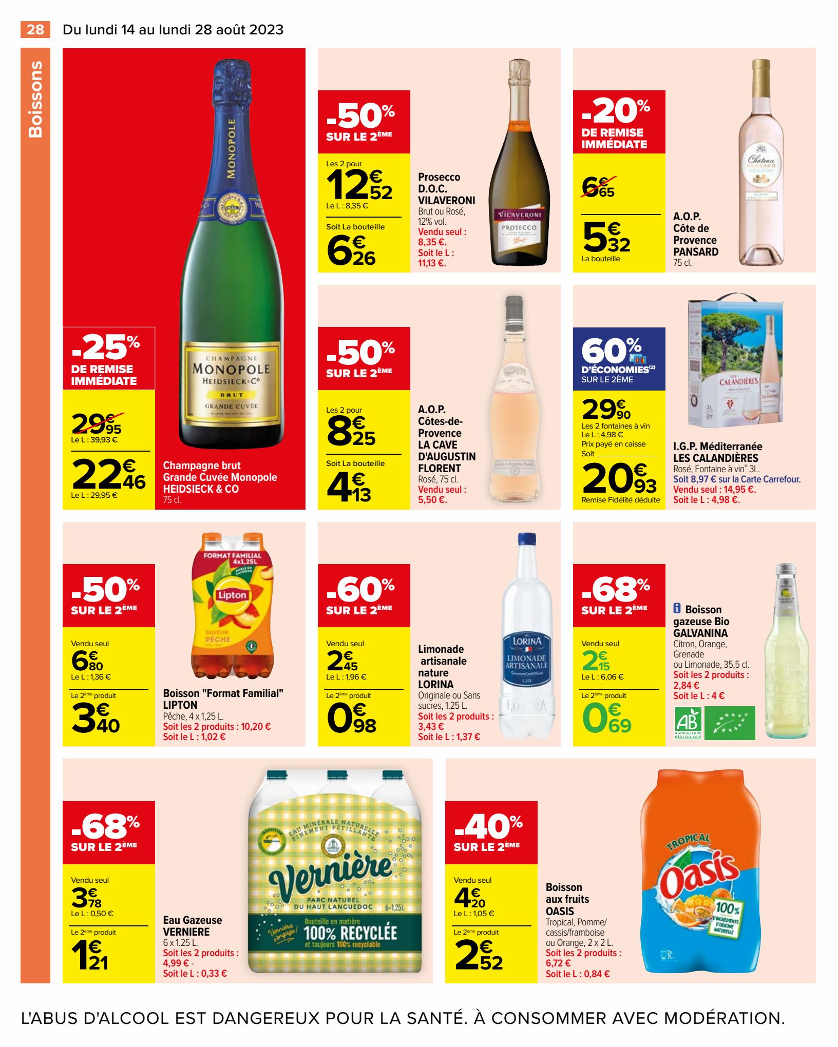 Catalogue Carrefour 14 – 28 Août 2023 Page 32