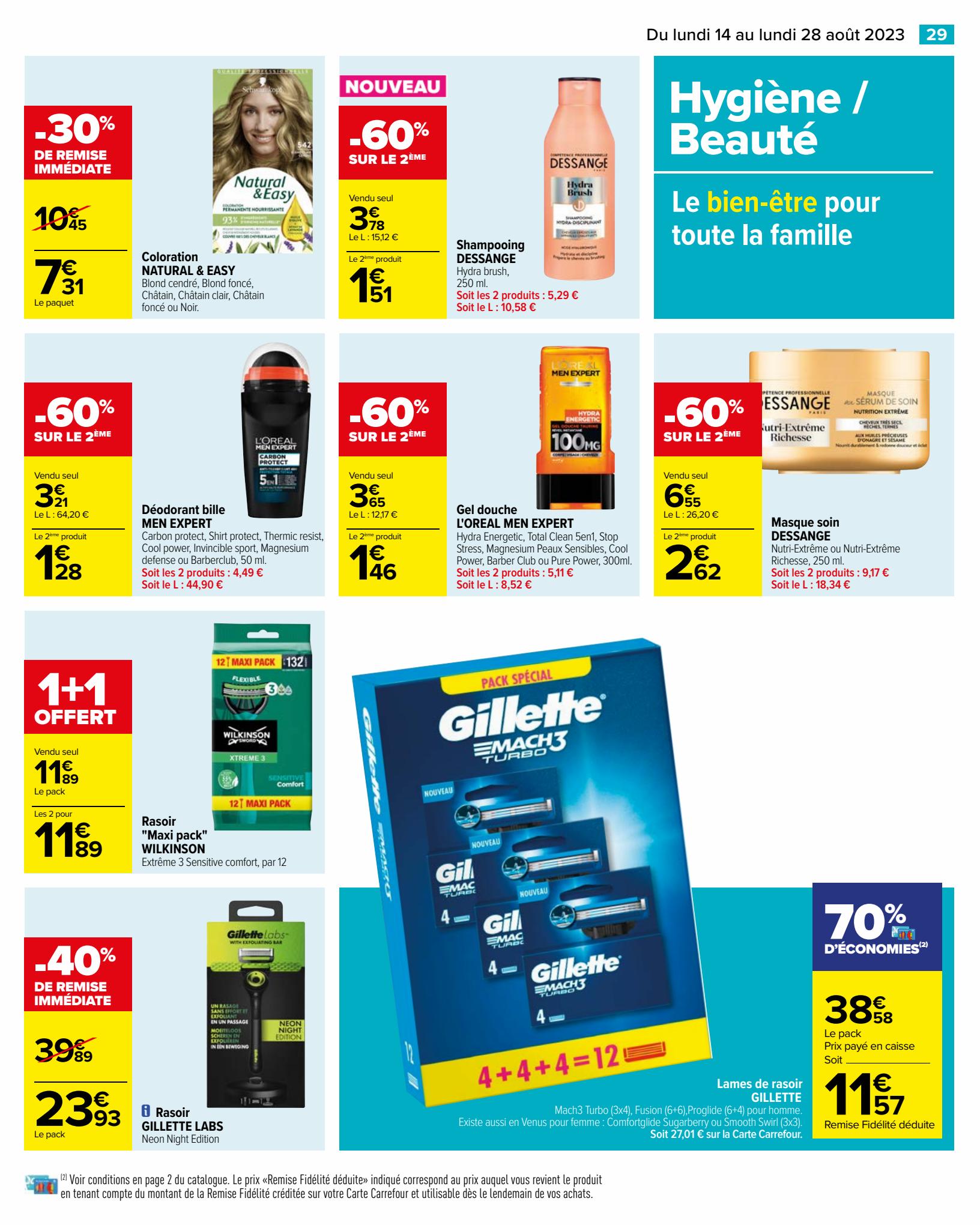 Catalogue Carrefour 14 – 28 Août 2023 Page 33