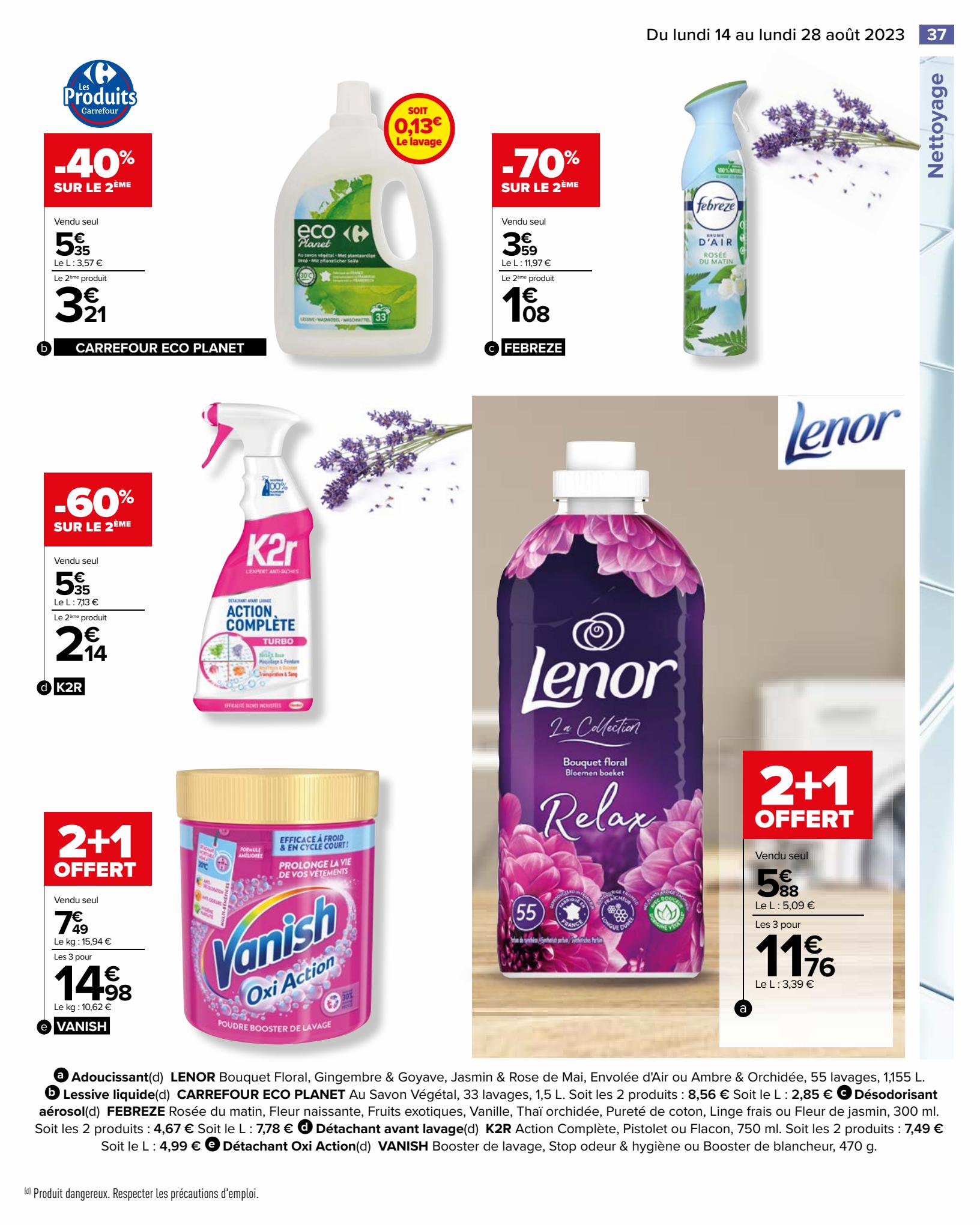 Catalogue Carrefour 14 – 28 Août 2023 Page 41