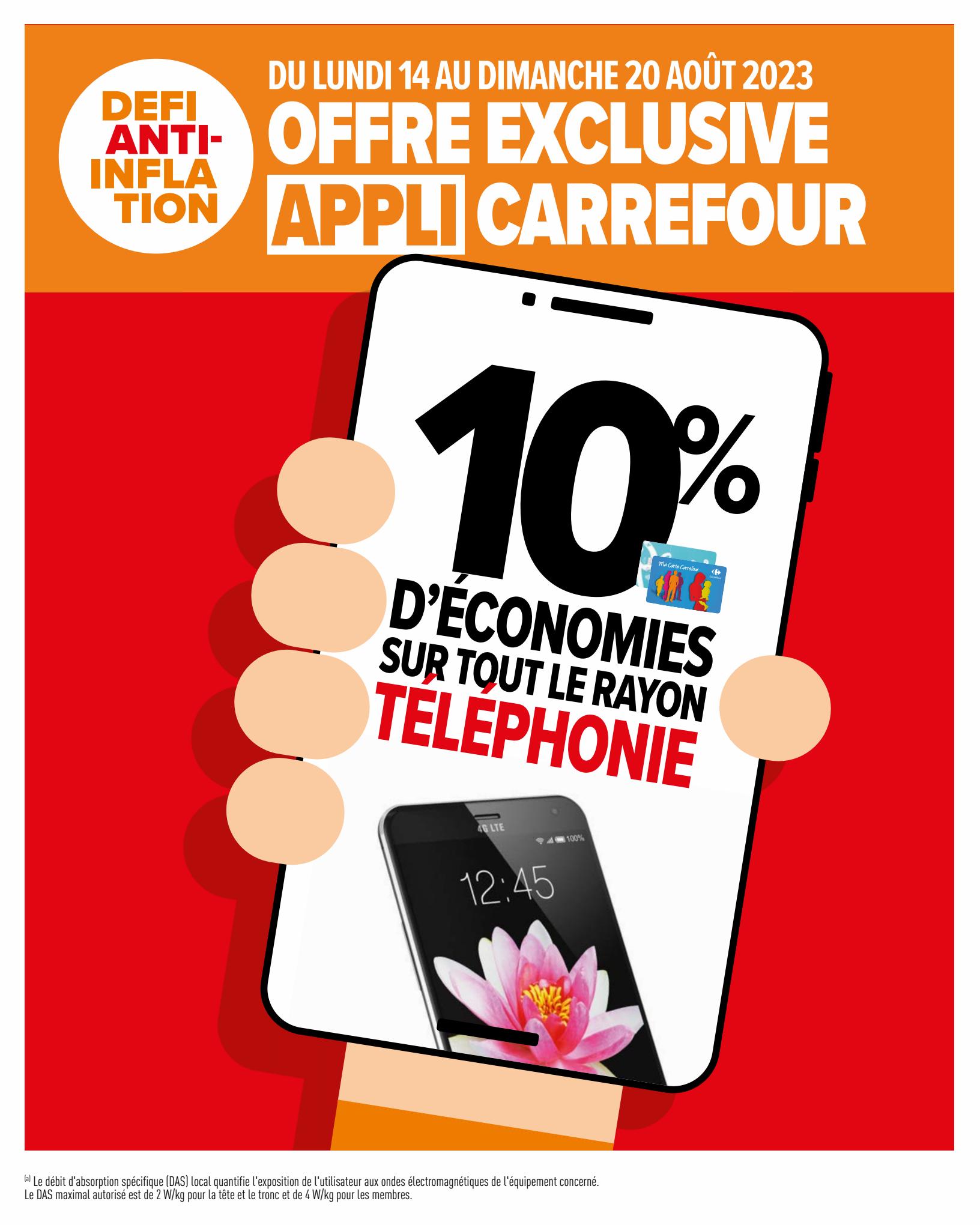 Catalogue Carrefour 14 – 28 Août 2023 Page 52