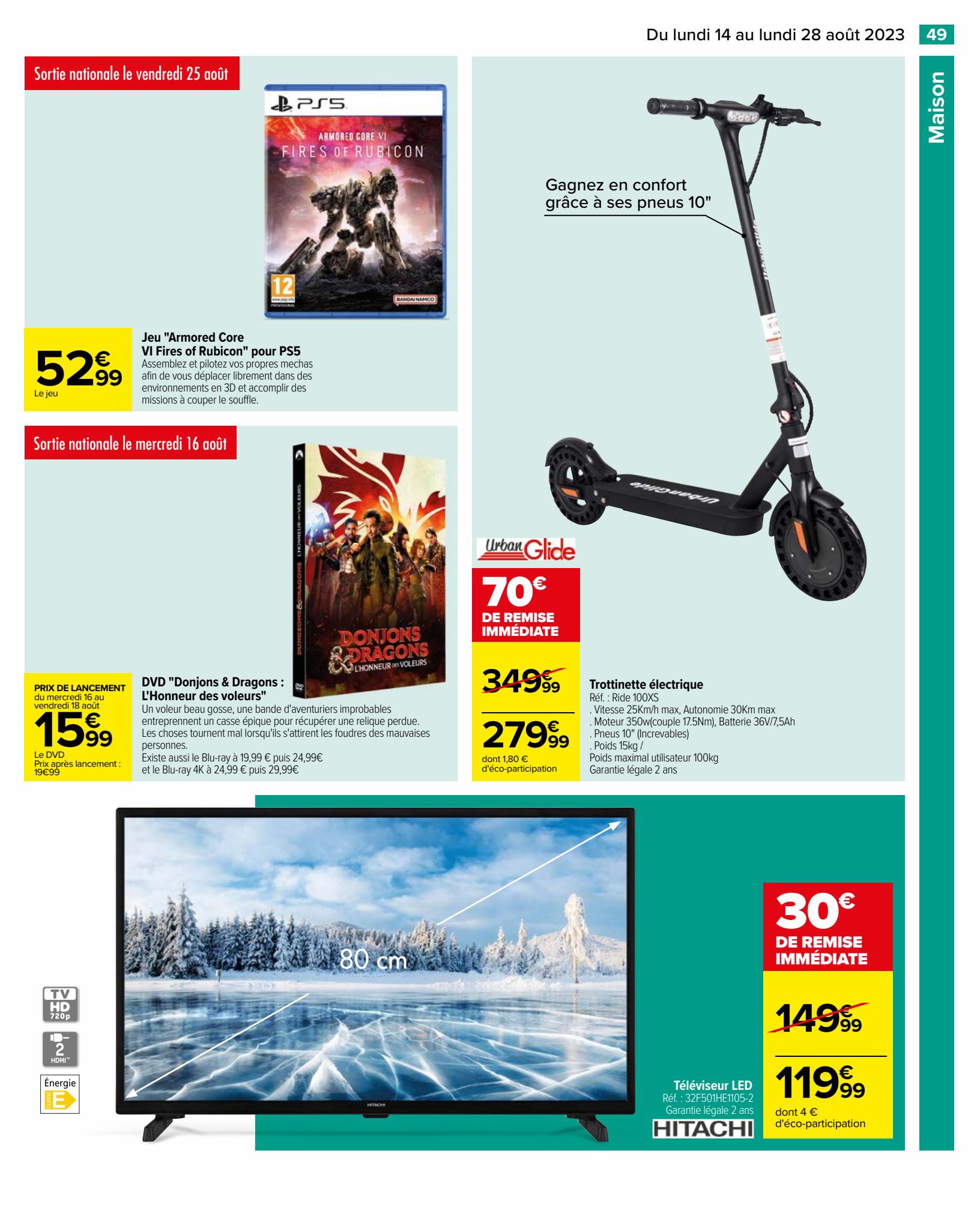 Catalogue Carrefour 14 – 28 Août 2023 Page 55