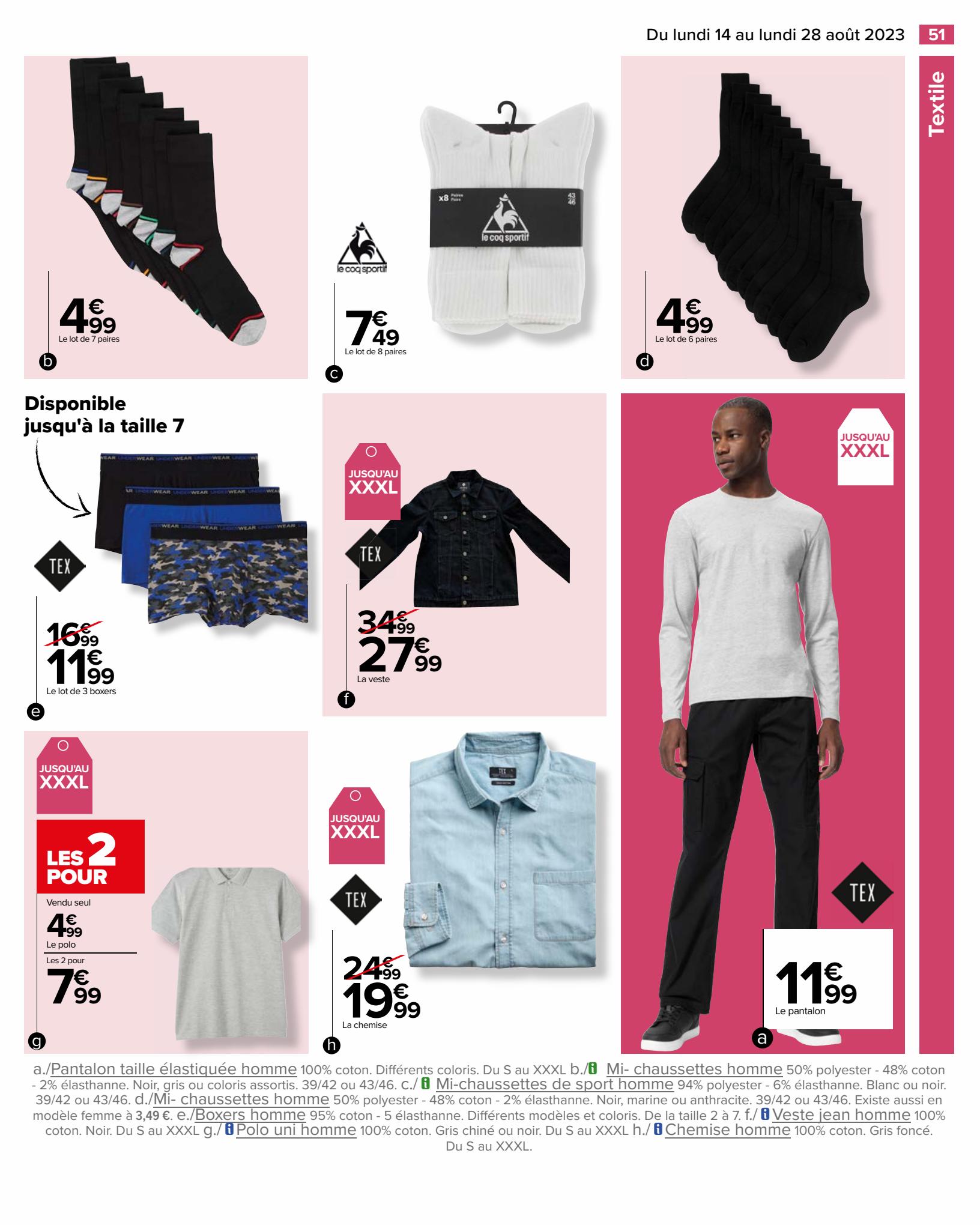 Catalogue Carrefour 14 – 28 Août 2023 Page 57